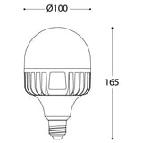 30W E27 LED High Output Bulb 4000K 3300 Lumens
