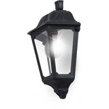 Iesse Classic Black Half Lantern with E27 Holder