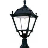 Elia Classic Black Pedestal Lantern with E27 Holder