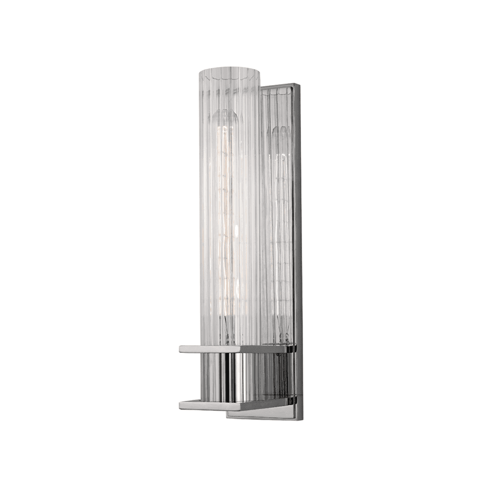 Sperry Contemporary Polished Nickel Wall Light