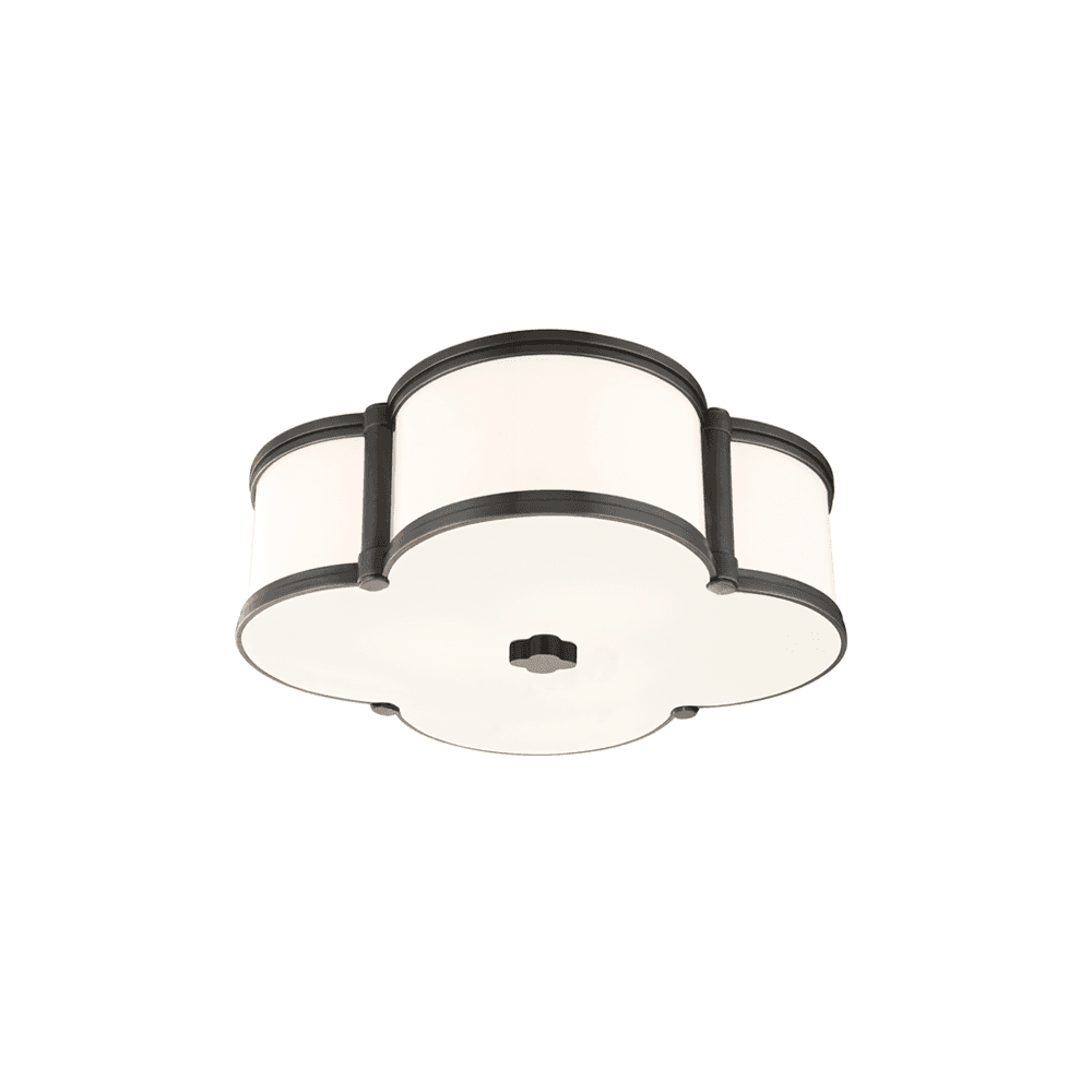 Chandler Old Bronze Quatrefoil Ceiling Mount Fixture