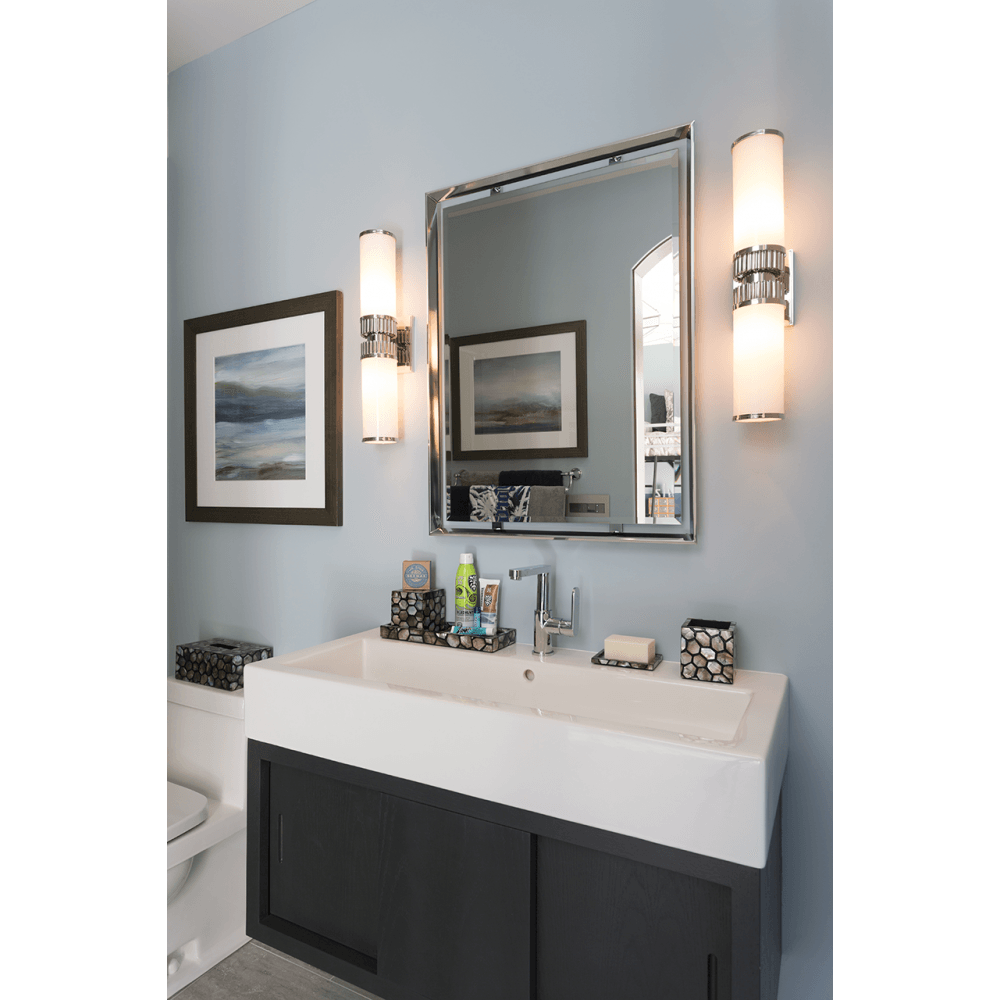 Polished Nickel Harper Vanity Wall Sconce