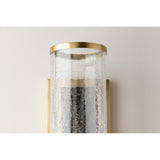 Soriano Vintage Brass Glass Pendant
