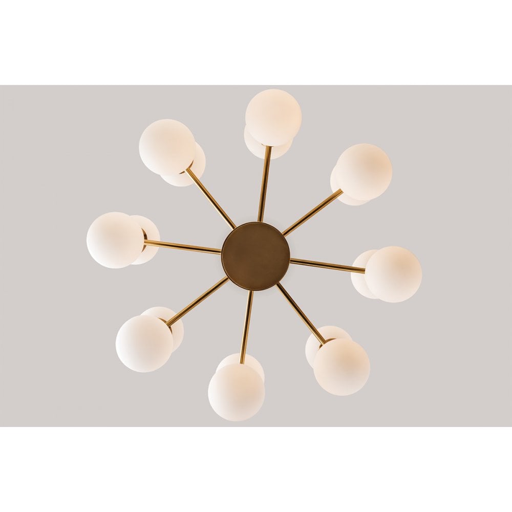 Astoria Brass Elegance Wall Light Fixture