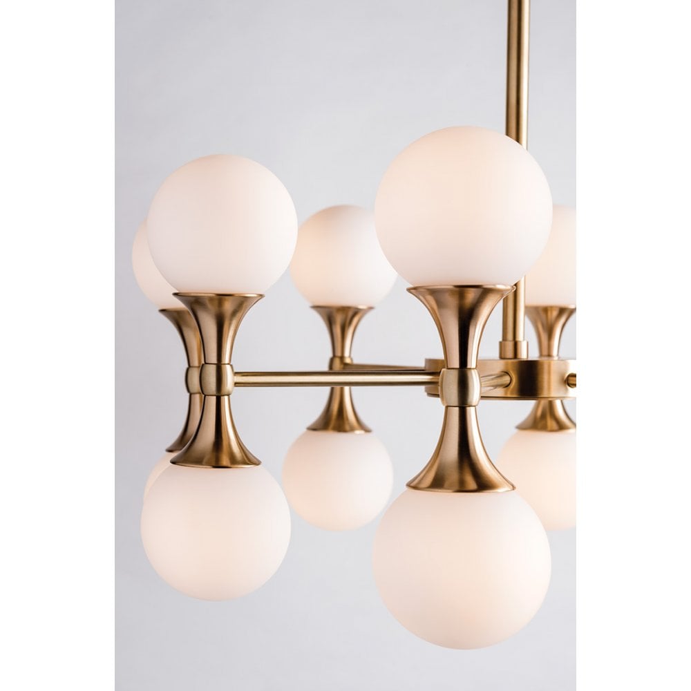 Astoria Elegance Brass Chandelier
