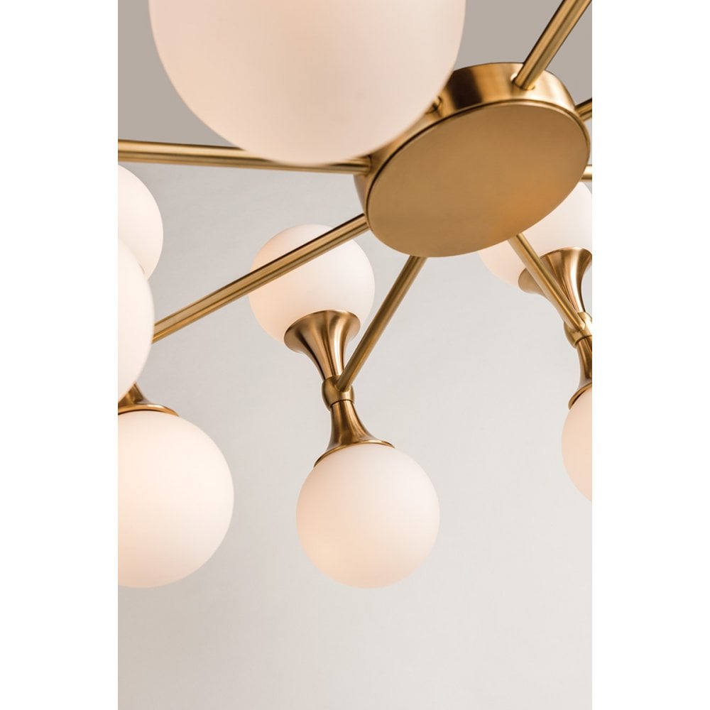 Astoria Elegance Brass Chandelier