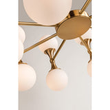 Astoria Elegance Brass Chandelier