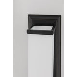 Everett Polished Nickel Wall Sconce with Glass Shade