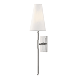 Bowery Modern Nickel Wall Sconce