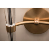 Volta Elegance Polished Nickel Candle Wall Sconce