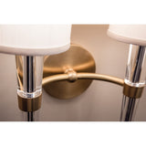 Volta Elegance Polished Nickel Candle Wall Sconce