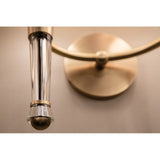 Volta Elegance Polished Nickel Candle Wall Sconce