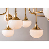 Fleming Bauhaus-Inspired Brass Wall Light