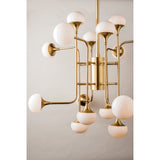Fleming Bauhaus-Inspired Brass Wall Light