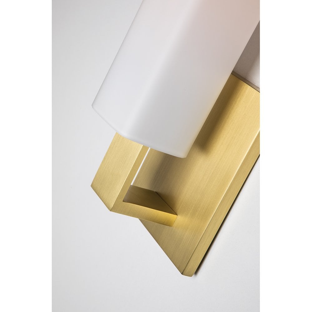 Livingston Aged Brass Bathroom and Vanity Light Fixture