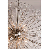 Dunkirk Celestial Branches Flush Mount in Polished Nickel