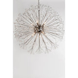 Dunkirk Celestial Branches Flush Mount in Polished Nickel