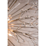 Dunkirk Celestial Branches Flush Mount in Polished Nickel