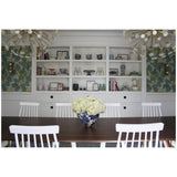 Celestial Brass Orb Chandelier