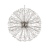 Celestial Radiance Nickel Chandelier