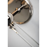 Gordon Luxe Crystal Arm Wall Sconce