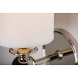 Gordon Crystal Elegance Polished Nickel Wall Sconce