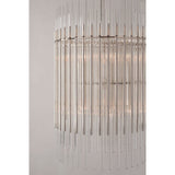 Wallis Contemporary Nickel Drum Wall Sconce
