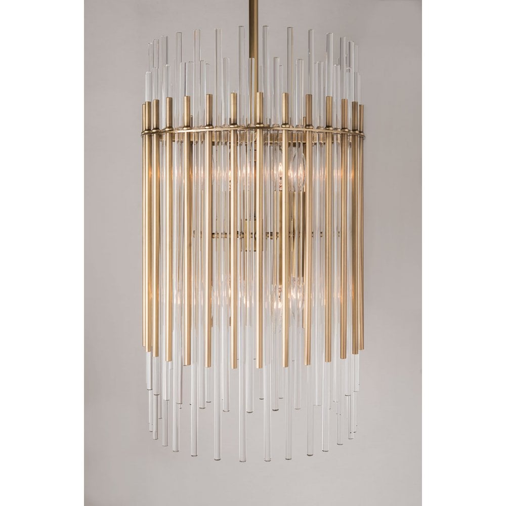 Wallis Contemporary Nickel Drum Wall Sconce
