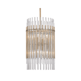 Wallis Contemporary Aged Brass Chandelier