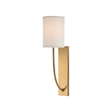 Colton Zen-Inspired Aged Brass Wall Light