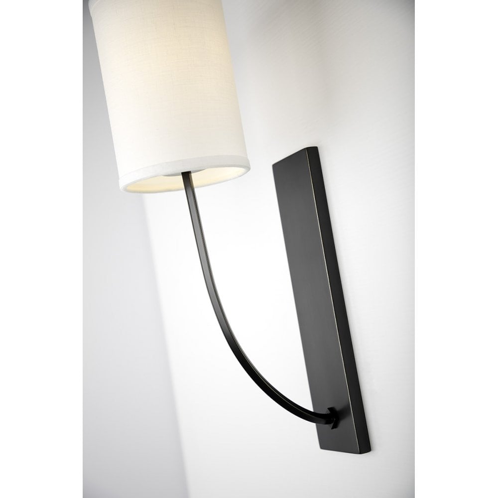 Colton Zen-Inspired Aged Brass Wall Light