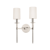 Amherst Elegant Wall Sconce in Polished Nickel