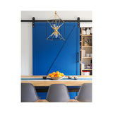 Glendale Vintage Brass Chandelier