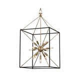Glendale Aged Brass Sputnik Chandelier
