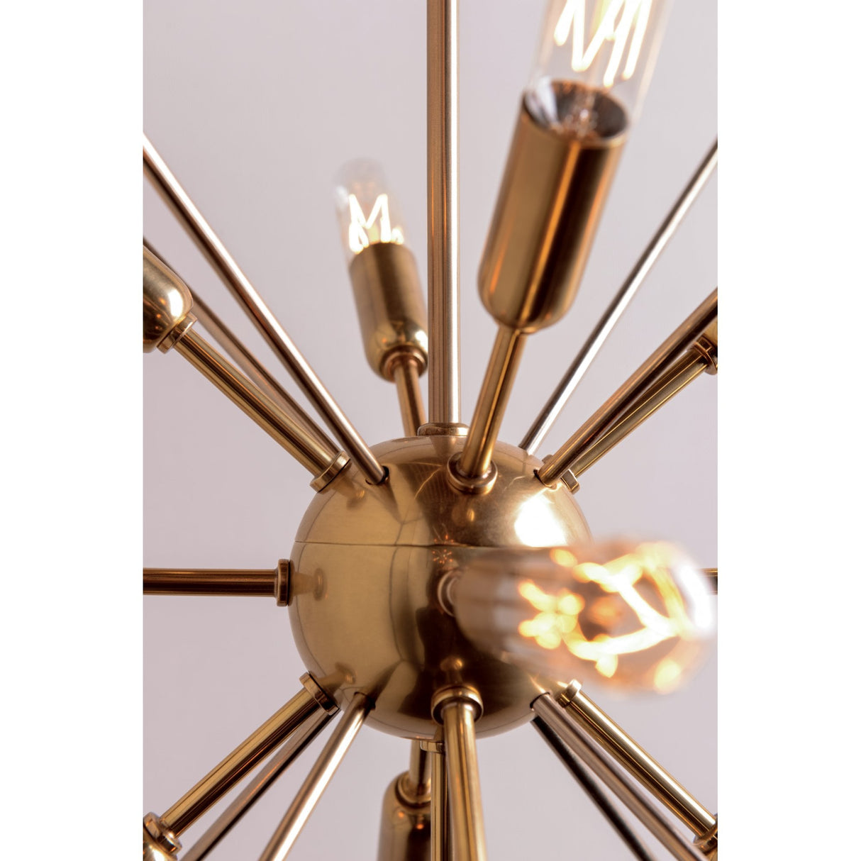 Glendale Aged Brass Sputnik Chandelier