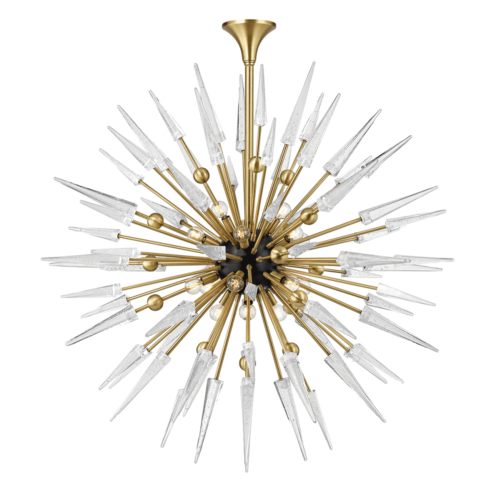 Sparta Radiant Brass Chandelier