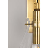 Polished Nickel Ivy Teardrop Wall Sconce by Becki Owens
