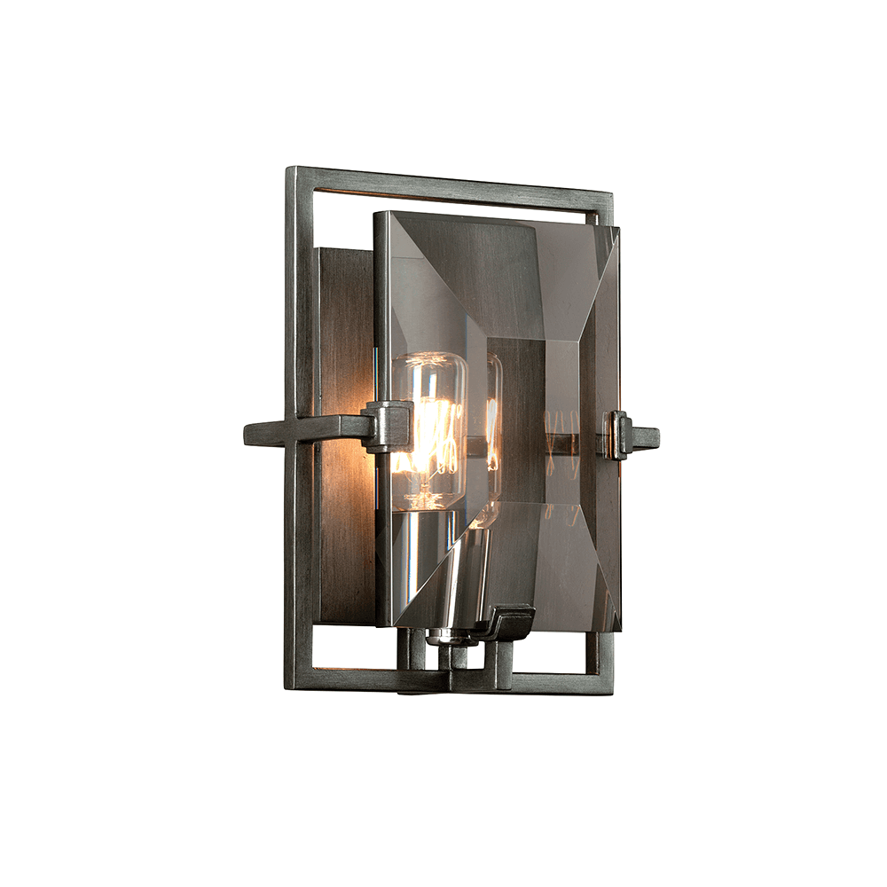 Radiant Crystal Prism Wall Sconce