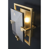 Radiant Crystal Prism Wall Sconce