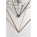 Radiant Topaz Prism Iron Wall Sconce