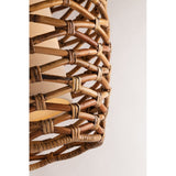 Balboa Rattan Layered Wall Sconce