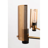 Pilsen Dual Tone Wall Sconce in Bronze and Brass