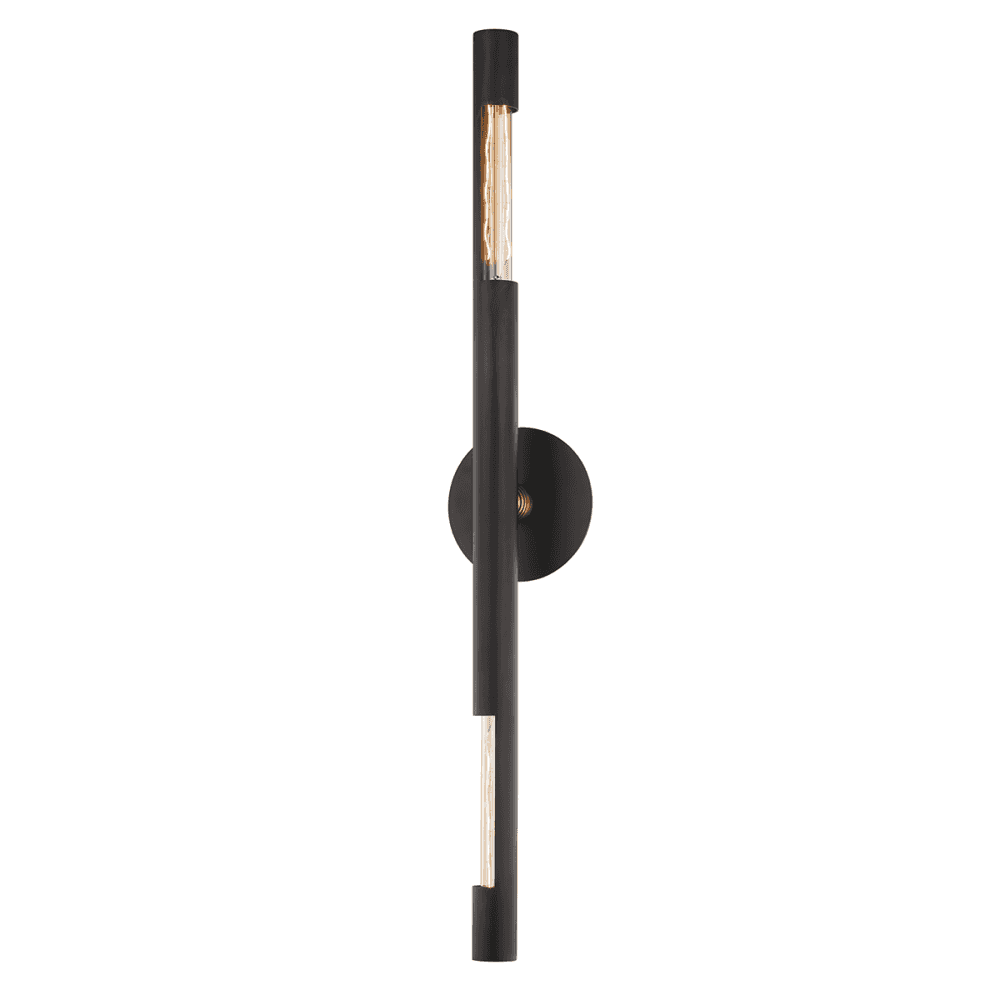 Elegant Noir Futurism Wall Sconce