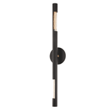 Elegant Noir Futurism Wall Sconce