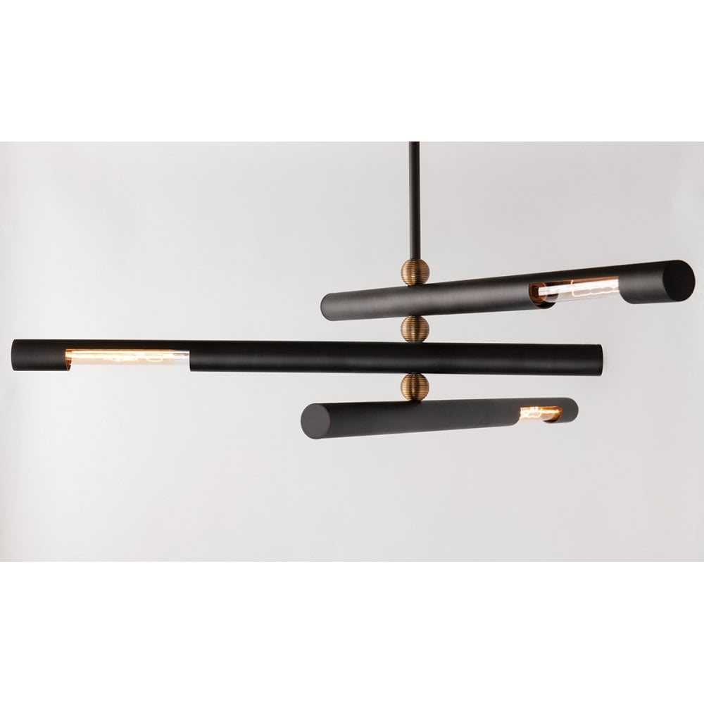 Elegant Noir Futurism Wall Sconce