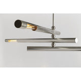 Elegant Noir Futurism Wall Sconce