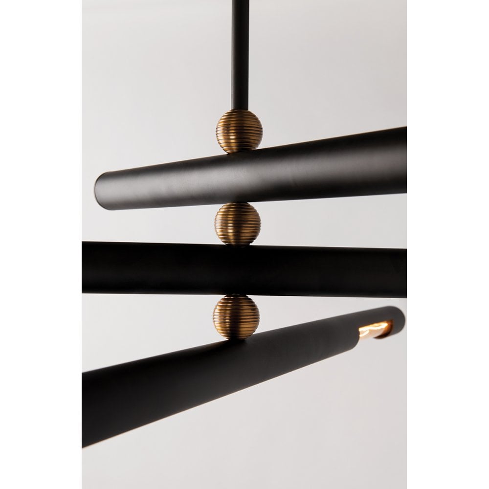 Futuristic Noir Wall Light