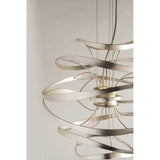 Artisan Gold Swirl LED Wall Sconce