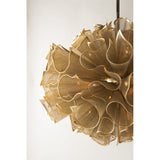 Golden Veil Pulse Wall Sconce