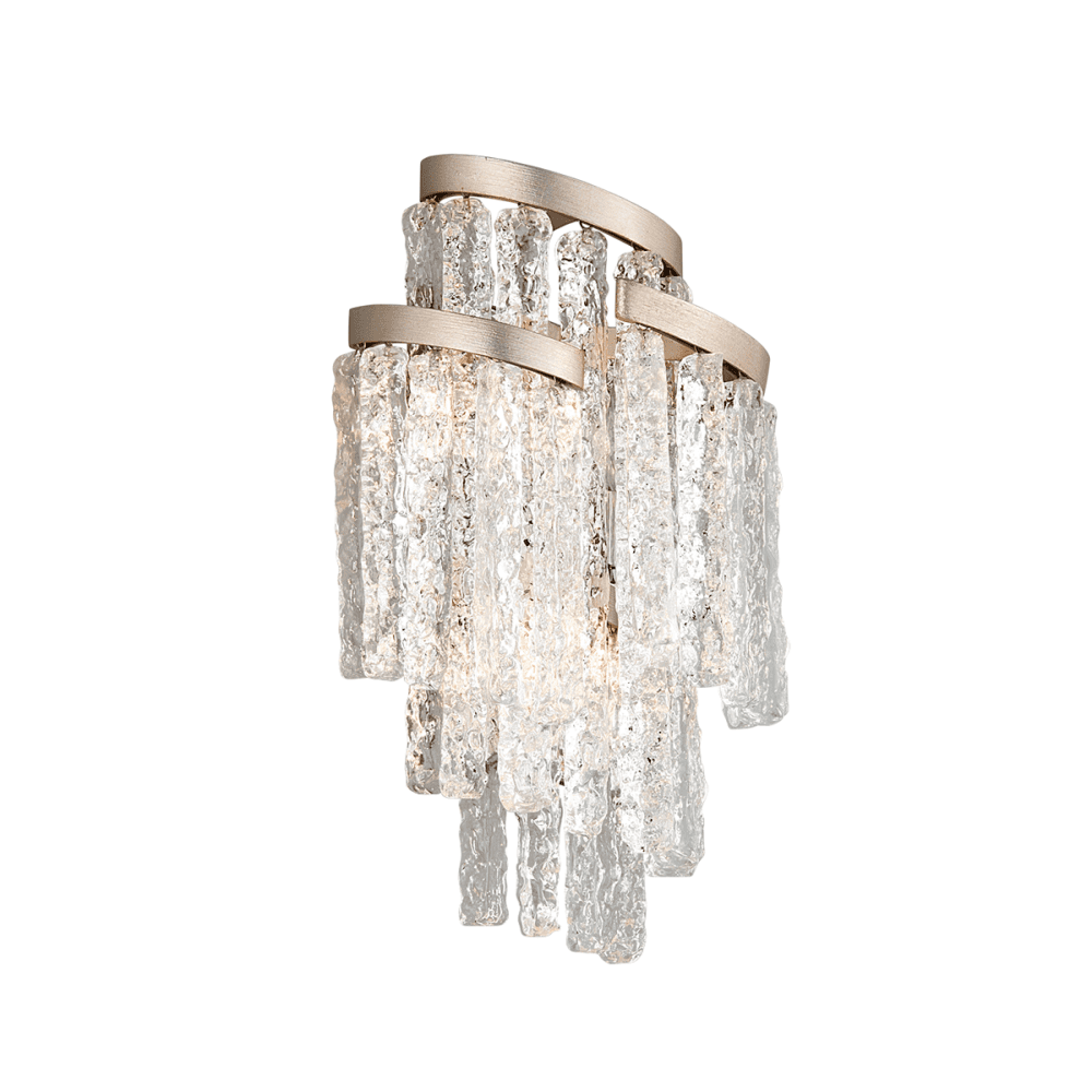 Silver Frost Luminaire Wall Sconce